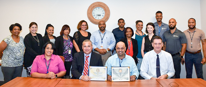 Ryan Rajkumarsingh has been selected by Deputy Governor Franz Manderson as the Cayman Islands Government Employee of the Month for September.